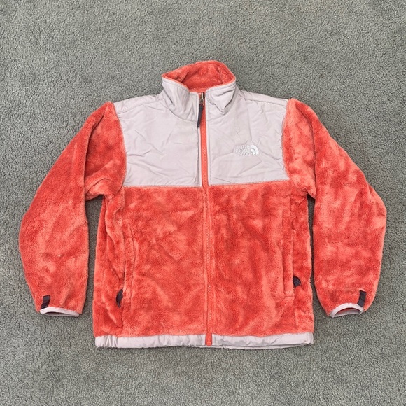 THE NORTH FACE Denali fuzzy fleece zip jacket juniors / youth medium - Picture 1 of 9